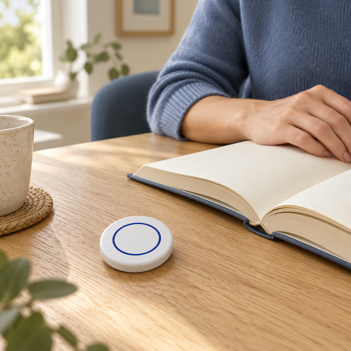 Remote control for your existing wall switch—without rewiring.