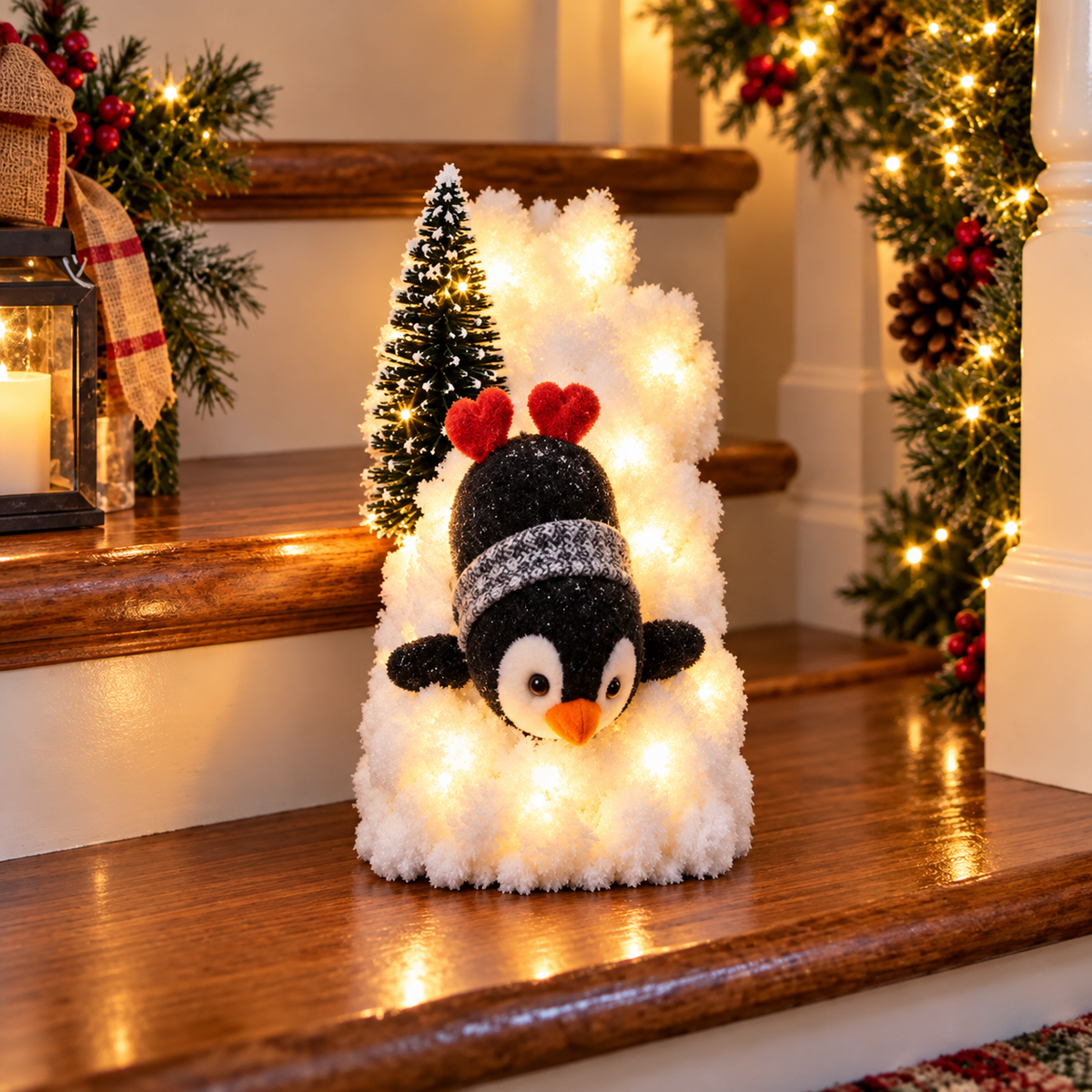 Penguin Stairway to Christmas