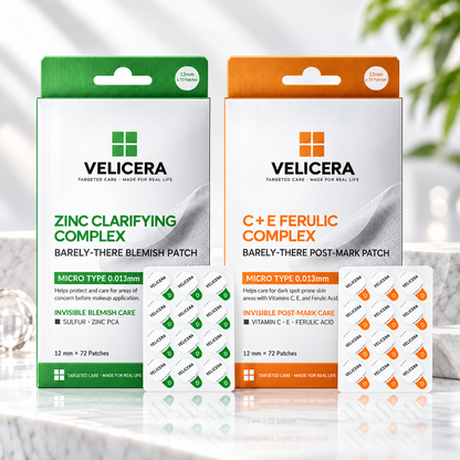 Meet VELICERA™ — Barely-There Patches Made for Makeup Days