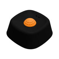 Black with Orange Ball