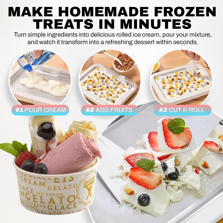 Limited Summer Edition🍦The Most Loved DIY  Rolled Ice Cream Maker🍨💕