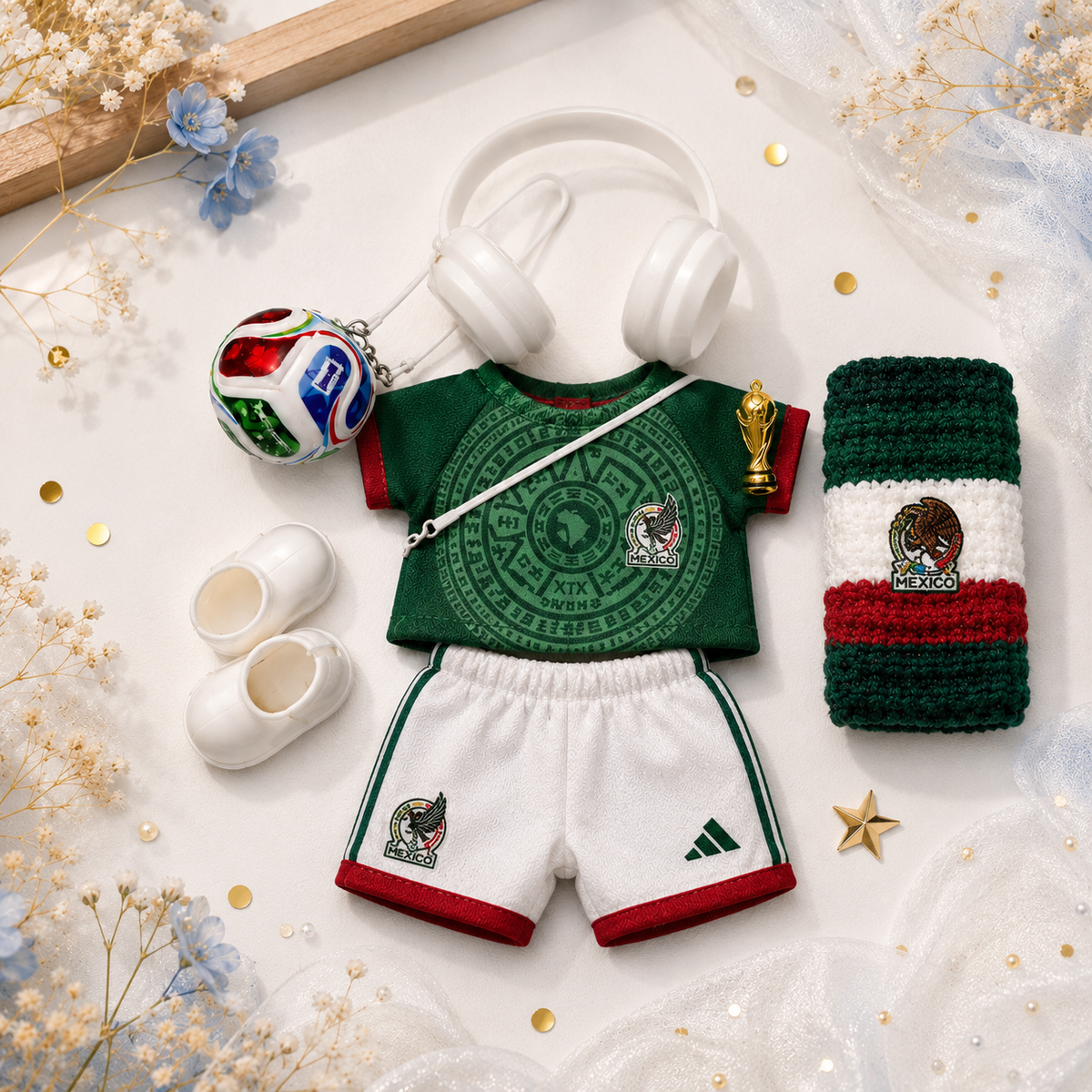 A Must-Have for Football Fans⚽️The World Cup Doll Outfit Collectors' Set🏆